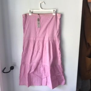 Nimbu mauve long skirt elastic waist line size small